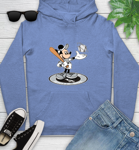 MLB Baseball Chicago White Sox Cheerful Mickey Disney Shirt Youth Hoodie 11