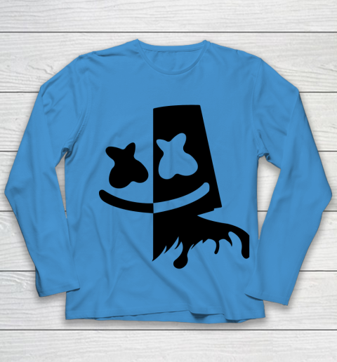 Fortnite Tshirt Marshmello Black And White Youth Long Sleeve 4