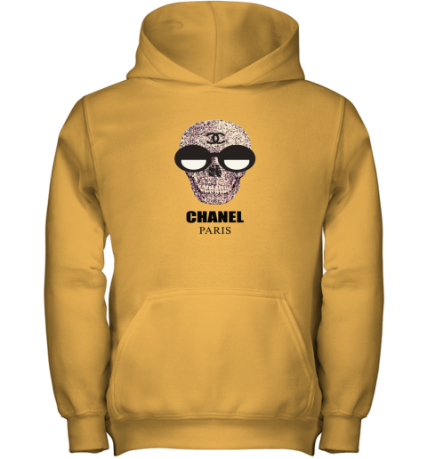 Chanel Fashion Skull Logo Youth Hoodie
