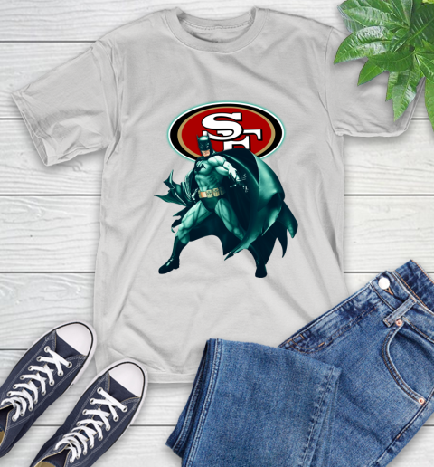 NFL Batman Football Sports San Francisco 49ers T-Shirt