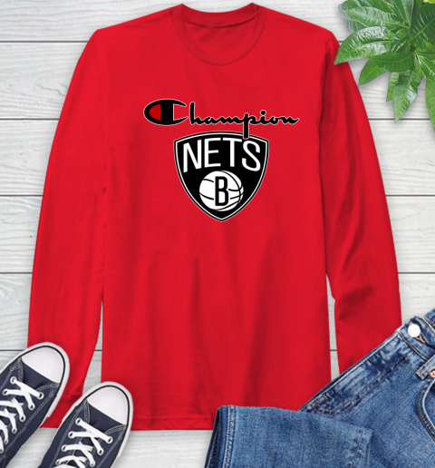 NBA Basketball Brooklyn Nets Champion Shirt Long Sleeve T-Shirt 9