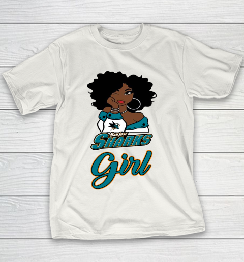 San Jose Sharks Girl NHL Youth T-Shirt 3
