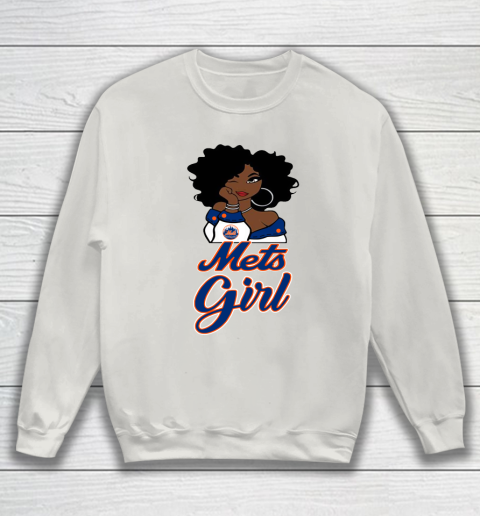 New York Metss Girl MLB Sweatshirt 10