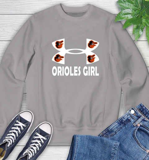 MLB Baltimore Orioles Under Armour Baseball Sports Sweatshirt 5