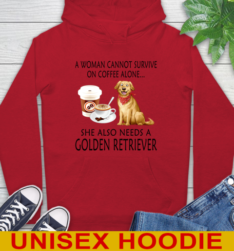 Women cannot survive on coffee alone she also need a GOLDEN tshirt 21