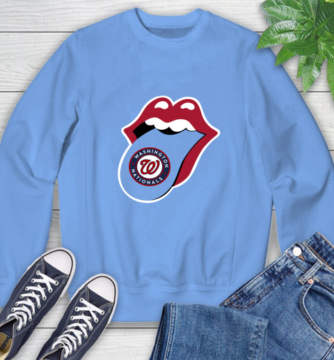 Washington Nationals MLB Baseball Lips I Root For My Team Adoring Fan 35