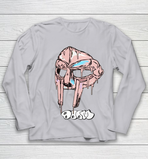 Tribute To M F Doom Villain Mask Gift Youth Long Sleeve 3
