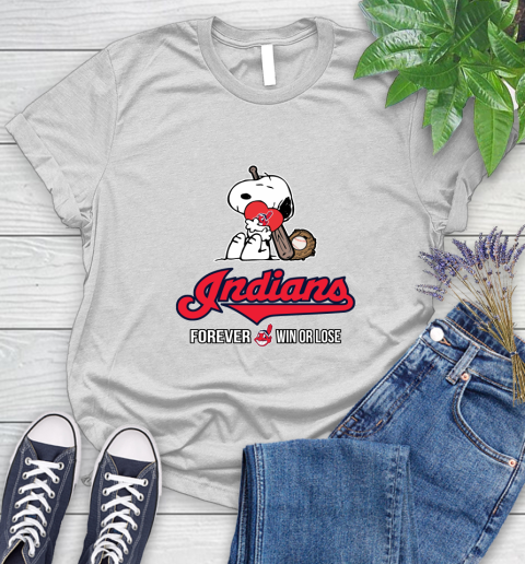MLB The Peanuts Movie Snoopy Forever Win Or Lose Baseball Cleveland Indians 91