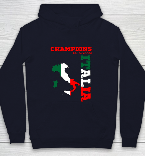 Italy Champions Euro 2020 played in 2021 Youth Hoodie 2