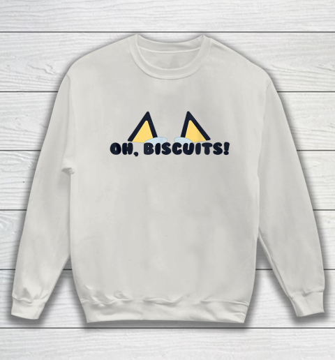 Blueys Oh Biscuits Mums Dad Cartoon Mothers Sweatshirt 8
