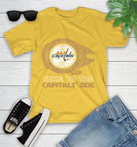 NHL Come To The Washington Capitals Wars Hockey Sports Youth T-Shirt 10