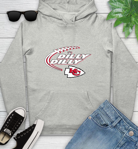 NFL Kansas City Chiefs Dilly Dilly Football Sports Youth Hoodie
