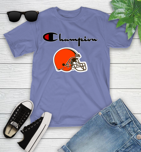 NFL Football Cleveland Browns Champion Shirt Youth T-Shirt 12
