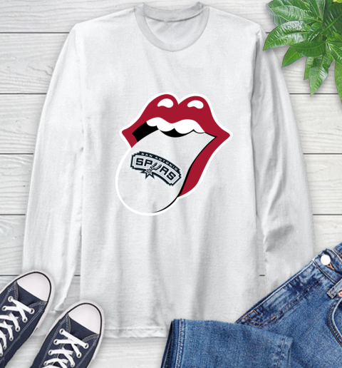 San Antonio Spurs NBA Basketball Lips I Root For My Team Adoring Fan 58