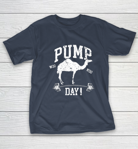 Funny Pump Day Hump Day Camel Weight Lifting Training Gym T-Shirt 3