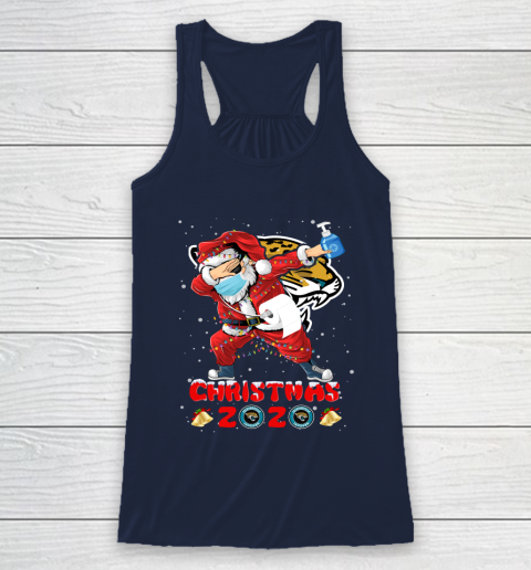 Jacksonville Jaguars Funny Santa Claus Dabbing Christmas 2020 NFL Racerback Tank 9 Jacksonville Jaguars Funny Santa Claus Dabbing Christmas 2020 NFL Racerback Tank - Image 9