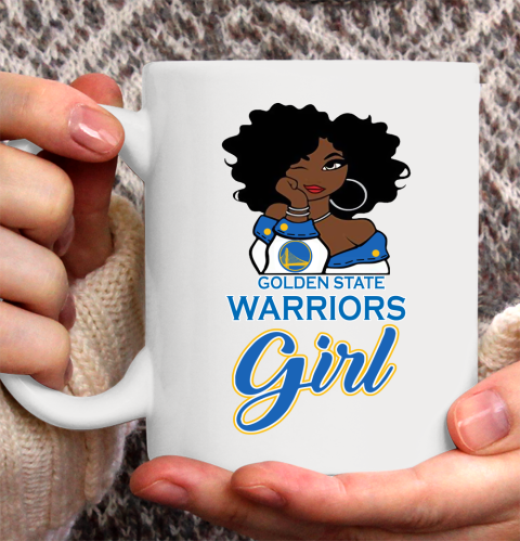 Golden State Warriors Girl NBA Ceramic Mug 11oz 4