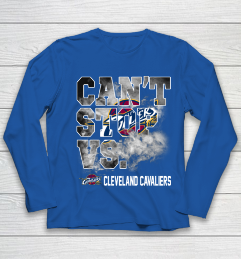 NBA Cleveland Cavaliers Basketball Can't Stop Vs Youth Long Sleeve 7