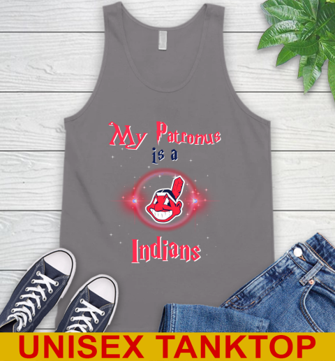 MLB Baseball Harry Potter My Patronus Is A Cleveland Indians Tank Top 6