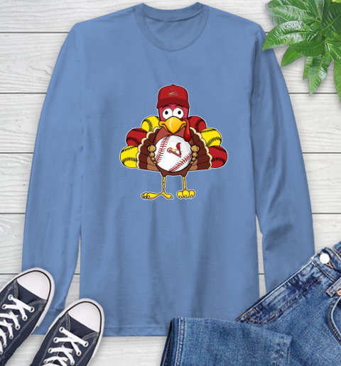 St.Louis Cardinals Turkey thanksgiving Long Sleeve T-Shirt 11