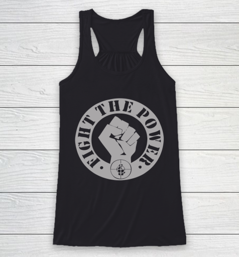 Fight The Power Public Enemy Racerback Tank