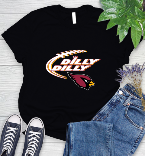 NFL Arizona Cardinals Dilly Dilly Football Sports Women's T-Shirt 2