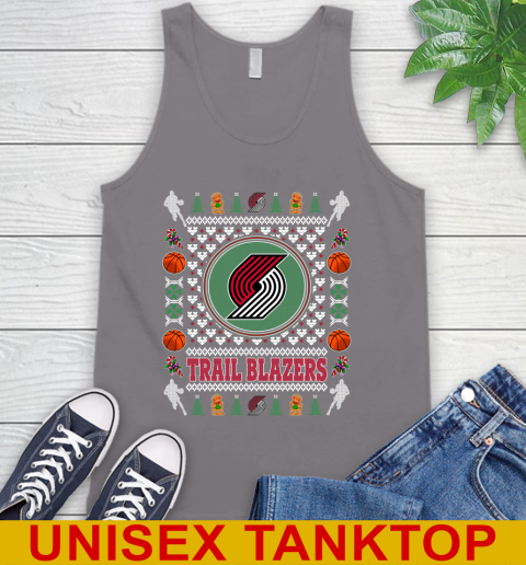 Portland Trail Blazers Merry Christmas NBA Basketball Loyal Fan Tank Top 6