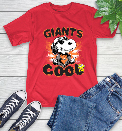 MLB Baseball San Francisco Giants Cool Snoopy Shirt T-Shirt 12