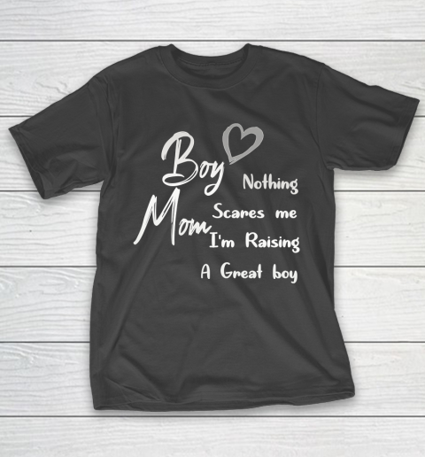 Mother's Day Funny Gift Ideas Apparel  boy mom 2020 T Shirt T-Shirt