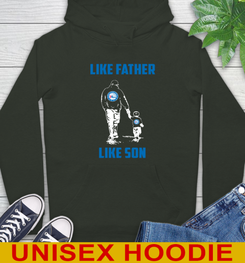 Philadelphia 76ers NBA Basketball Like Father Like Son Sports Hoodie 12