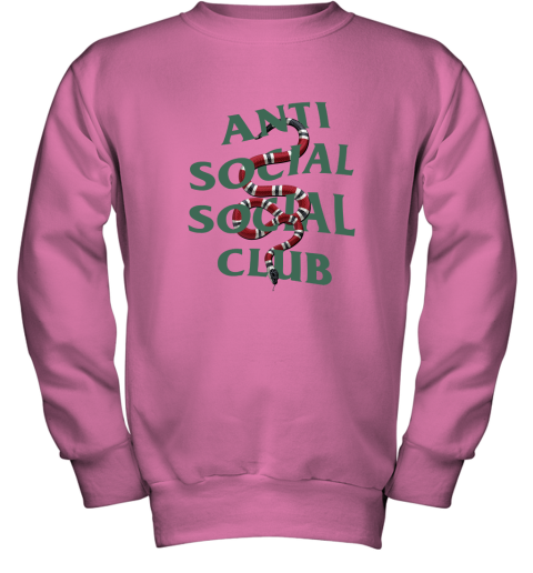 Anti Social Social Club ASSC GC Snake Youth Sweatshirt