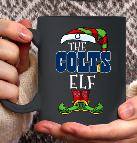 Indianapolis Colts Christmas ELF Funny NFL Ceramic Mug 11oz 3 Indianapolis Colts Christmas ELF Funny NFL Ceramic Mug 11oz - Image 3