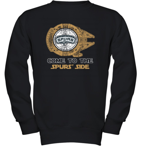 NBA Come To The San Antonio Spurs Star Wars Basketball Sports Youth Sweatshirt