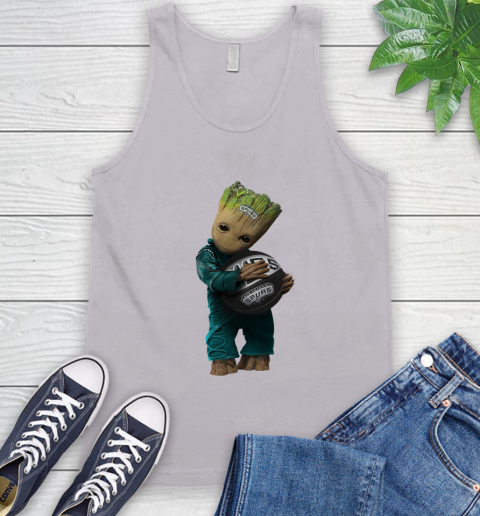 NBA Groot Guardians Of The Galaxy Basketball Sports San Antonio Spurs Tank Top 4