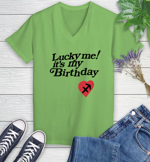 Lucky me it's my birthday shirt 65