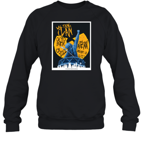 Wu Tang Clan Tour Oakland CA Oct 1 22 Sweatshirt