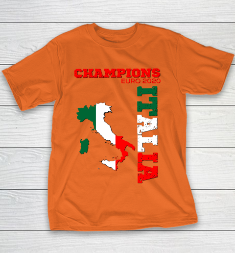 Italy Champions Euro 2020 played in 2021 Youth T-Shirt 4