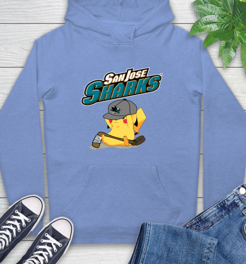 NHL Pikachu Hockey Sports San Jose Sharks Hoodie 11