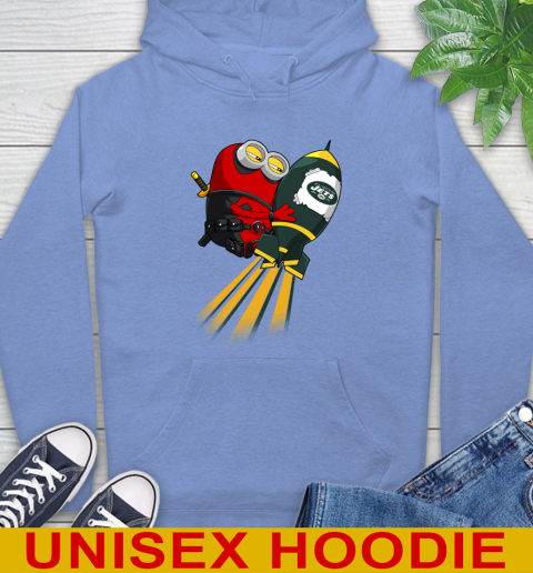 NFL Football New York Jets Deadpool Minion Marvel Shirt Hoodie 11