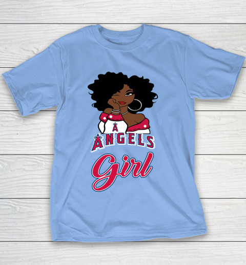 Los Angeles Angelss Girl MLB Youth T-Shirt 10