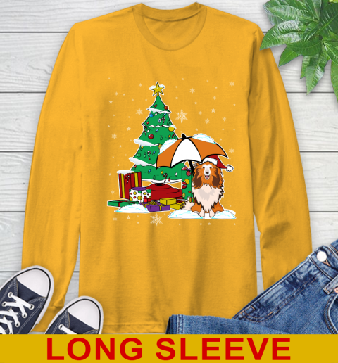 Sheltie Christmas Dog Lovers Shirts 56
