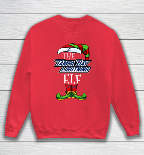 Tampa Bay Lightning Christmas ELF Funny NHL Sweatshirt 7