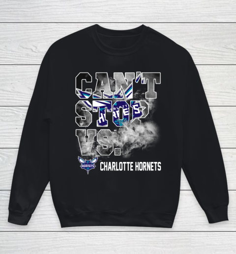 NBA Charlotte Hornets Basketball Can't Stop Vs Youth Sweatshirt