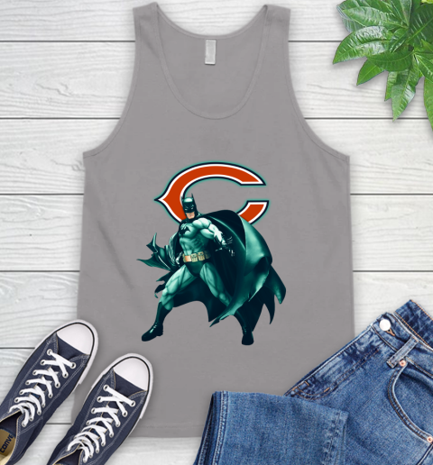 NFL Batman Football Sports Chicago Bears Tank Top 4