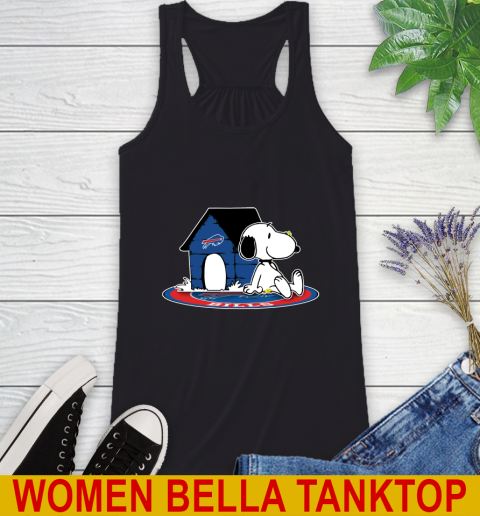 NFL Football Buffalo Bills Snoopy The Peanuts Movie Shirt Racerback Tank 2