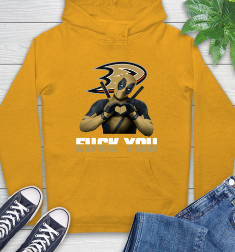 NHL Deadpool Love You Fuck You Hockey Sports Hoodie 2