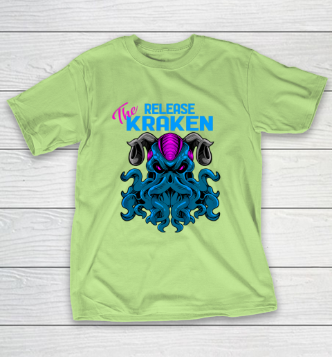 Kraken Sea Monster Vintage Release the Kraken Giant Kraken T-Shirt 6