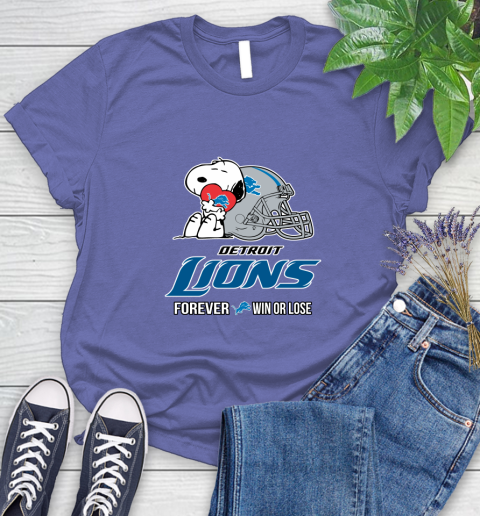 NFL The Peanuts Movie Snoopy Forever Win Or Lose Football Detroit Lions 101