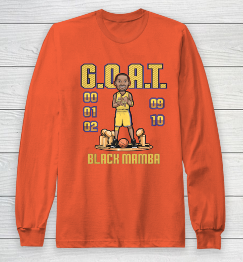 Kobe Bryant Goat Long Sleeve T-Shirt 5