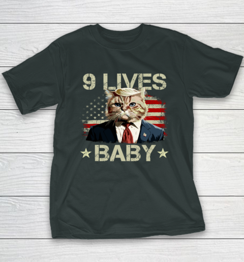 9 Lives Baby Trump Youth T-Shirt 3